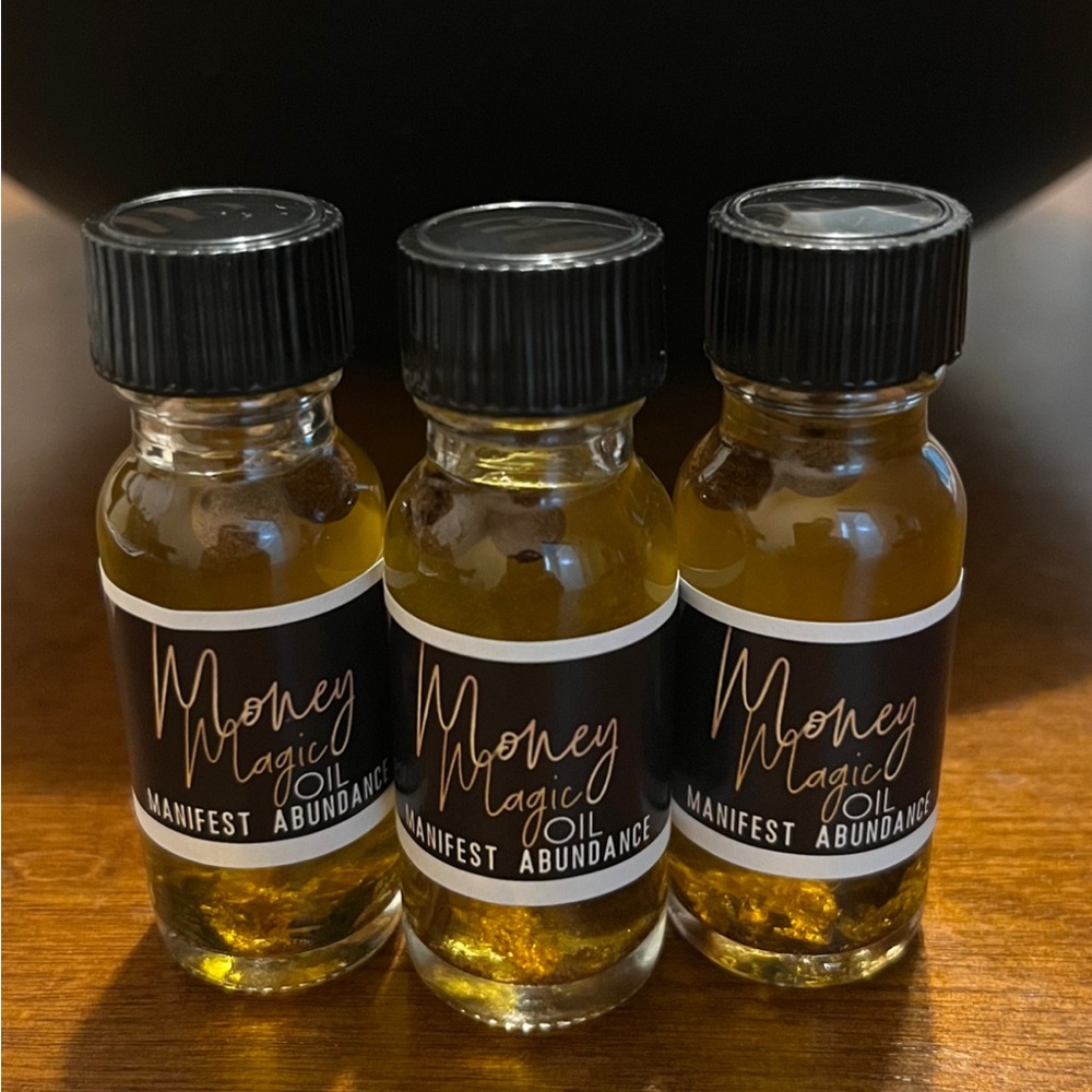 MANIFEST ABUNDANCE MONEY OIL.